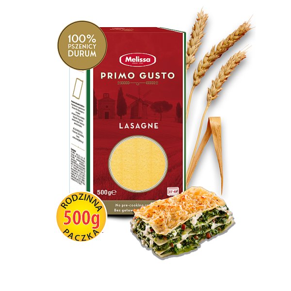 Melissa Primo Gusto Makaron lasagne 500 g