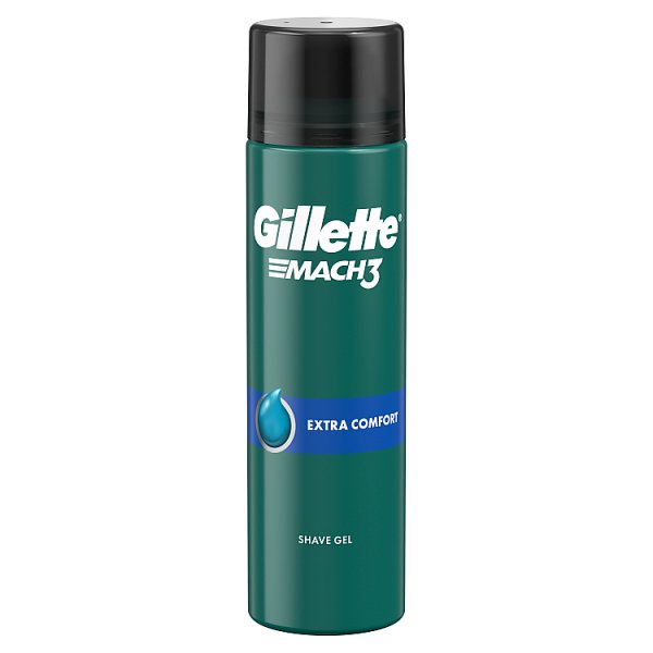 Gillette Mach3 Extra Comfort Żel do golenia dla mężczyzn 200 ml