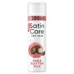 Gillette Satin Care Żel do golenia dla kobiet, Shea Butter Silk, 200ml