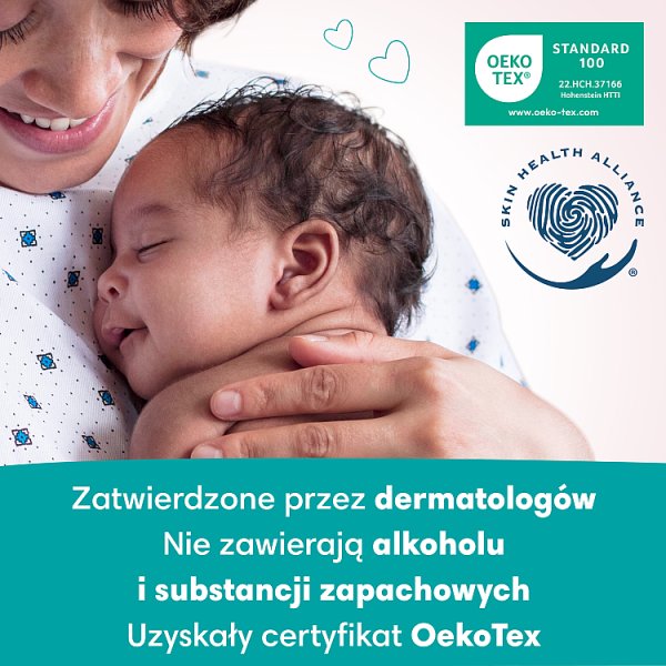 Pampers Sensitive Chusteczki nawilżane dla dzieci, 12 opakowania = 52 chusteczek