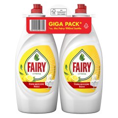 Fairy Original Cytryna Green Płyn do mycia naczyń z. Bez namaczania, bez tłuszczu, bez problemu 1.8L