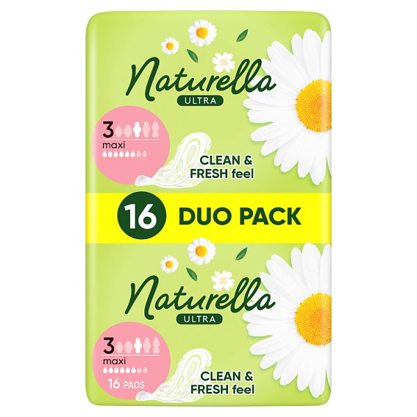 Naturella Ultra Maksymalny rozmiar Podpaski ze skrzydełkami, × 16