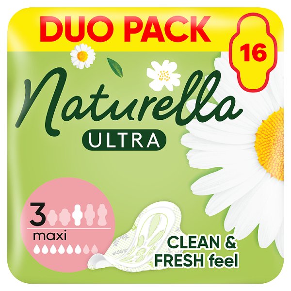 Naturella Ultra Maksymalny rozmiar Podpaski ze skrzydełkami, × 16