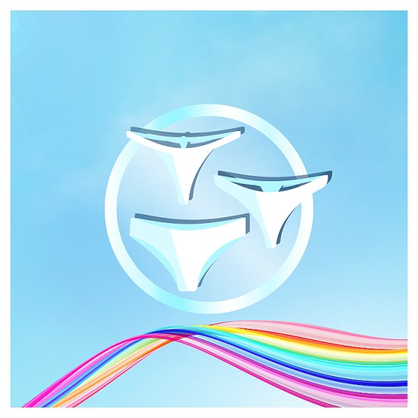 Discreet Multiform Waterlily wkładka higieniczna x60