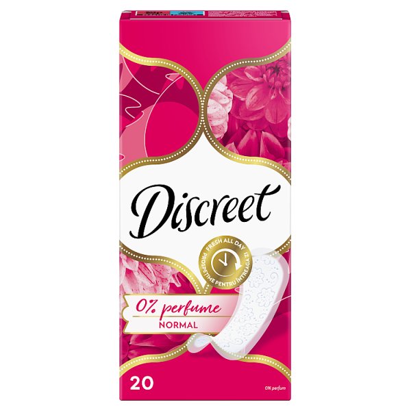 Wkładki higieniczne Discreet Oddychające bezzapachowe