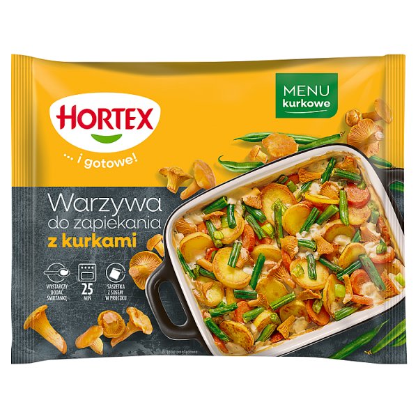 Hortex Warzywa do zapiekania z kurkami 450 g