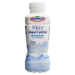 Piątnica Skyr jogurt pitny naturalny 330  ml