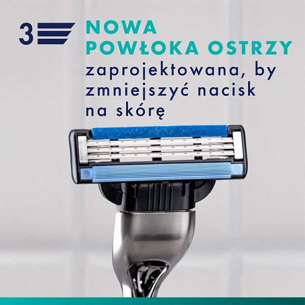Wkłady wymienne do maszynki do golenia Mach3 dla mężczyzn, Wkłady wymienne Gillette z 3 ostrzami