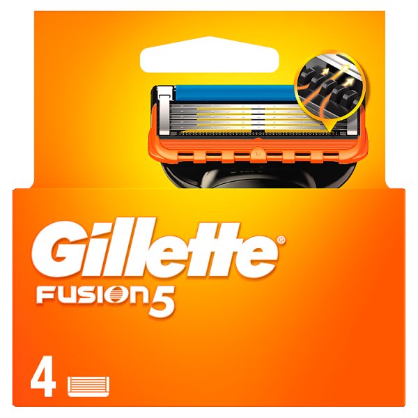 Gillette Fusion5,  Wkłady wymienne do maszynki do golenia z 5 ostrzami i precyzyjnym trymerem