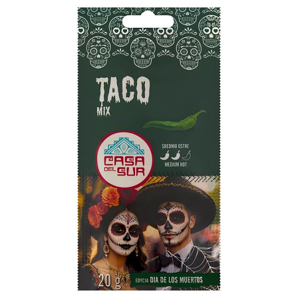 Casa del Sur Mieszanka przypraw do taco 20 g