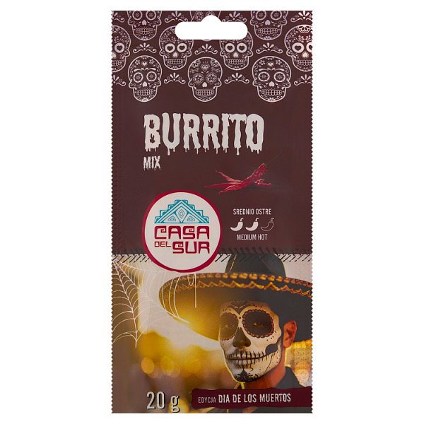 Casa del Sur Mieszanka przypraw do burrito 20 g