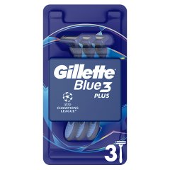 Gillette Blue3 Plus Comfort, maszynki jednorazowe dla mężczyzn, 3 sztuk