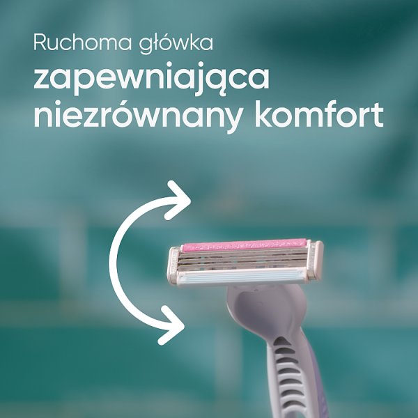Gillette Venus 3 Colors Maszynki jednorazowe, liczba sztuk w opakowaniu: 6