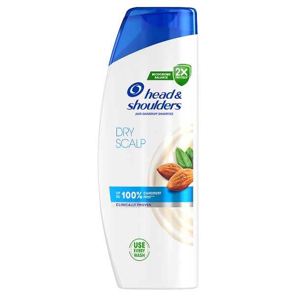Head &amp; Shoulders Dry Scalp Codzienny Szampon Przeciwłupieżowy 400 ml. Każdy Typ Włosów