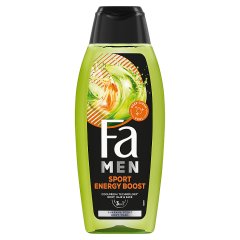 Fa Men Sport Energy Boost Płyn do mycia ciała włosów i twarzy 3w1 400 ml