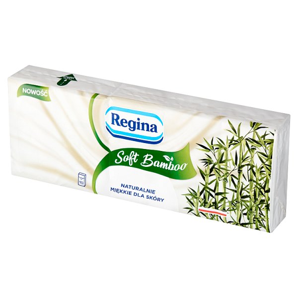 Regina Soft Bamboo Chusteczki higieniczne 10 x 9 sztuk