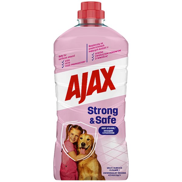 Ajax STRONG&amp;SAFE płyn uniwersalny 1000ml