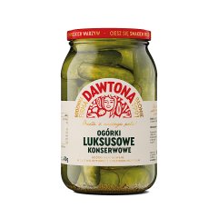 Dawtona Ogórki luksusowe konserwowe 900 g