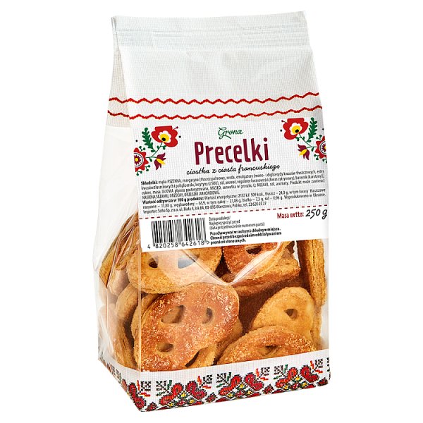 Grona Ciastka z ciasta francuskiego precelki 250 g