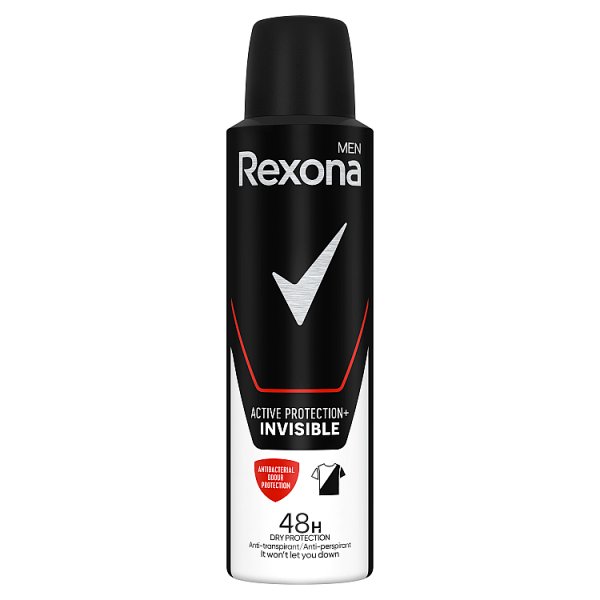 Rexona Men Active Protection+ Invisible Antyperspirant w aerozolu 150 ml