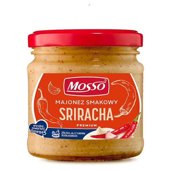 Mosso Premium Majonez smakowy sriracha 170 g