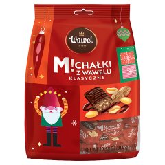 Wawel Michałki z Wawelu Cukierki w czekoladzie klasyczne 300 g