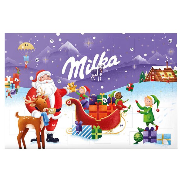 Milka Kalendarz Adwentowy Praliny Czekoladowe 200 G