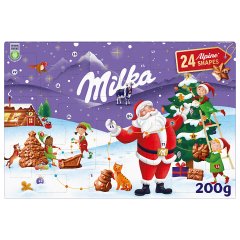 Milka Kalendarz Adwentowy Praliny Czekoladowe 200 G