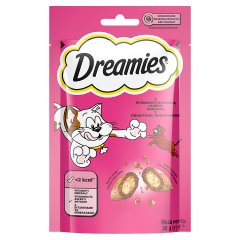 Dreamies Karma uzupełniająca dla dorosłych kotów i kociąt z wyśmienitą wołowiną 60 g
