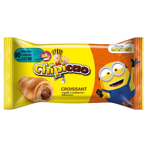Chipicao Croissant rogalik z ciasta francuskiego z nadzieniem kakaowym - 60 g