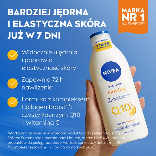 Nivea Q10 Ujędrniający balsam do ciała 400 ml