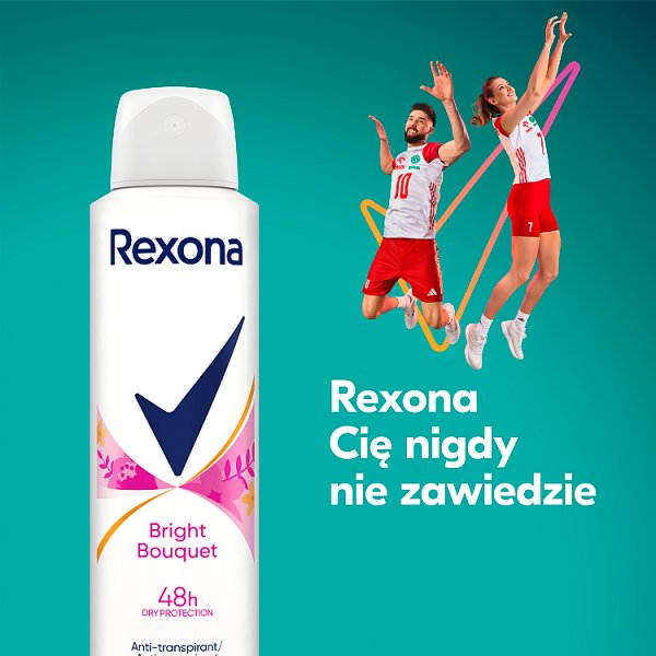 Rexona Bright Bouquet Antyperspirant w aerozolu 150 ml