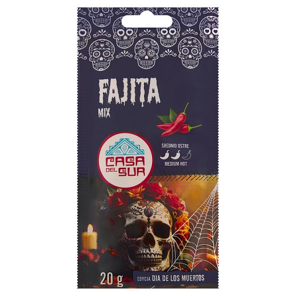 Casa del Sur Mieszanka przypraw do fajita 20 g