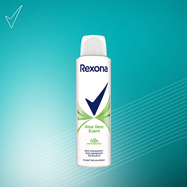 Rexona Aloe Vera Scent Antyperspirant w aerozolu 150 ml