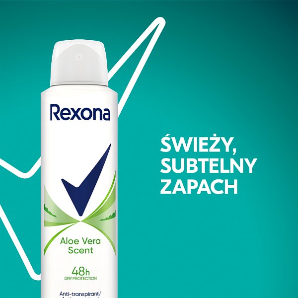 Rexona Aloe Vera Scent Antyperspirant w aerozolu 150 ml