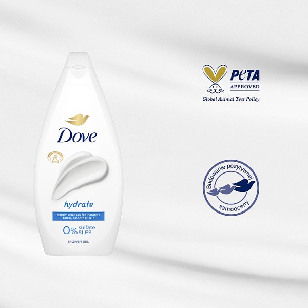 Dove Hydrate Żel pod prysznic 450 ml