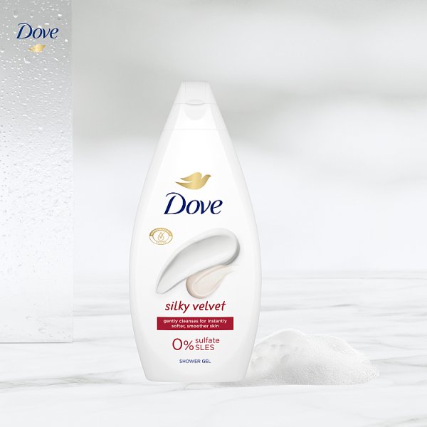Dove Silky Velvet Żel pod prysznic 450 ml