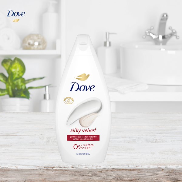Dove Silky Velvet Żel pod prysznic 450 ml