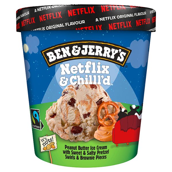 Ben &amp; Jerry&#039;s Netflix &amp; Chilll&#039;d Lody 465 ml