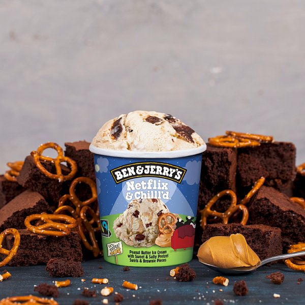 Ben &amp; Jerry&#039;s Netflix &amp; Chilll&#039;d Lody 465 ml