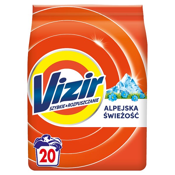 Vizir Proszek do prania Alpine Fresh, 20 prań