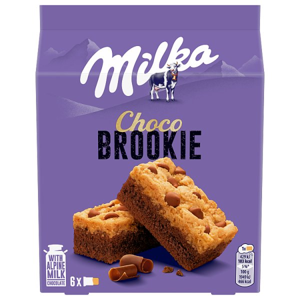 Milka Choco Brookie Ciastko z czekoladą 132 g (6 sztuk)