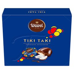 Wawel Tiki Taki kokosowo-orzechowe Czekolada z nadzieniem 155 g