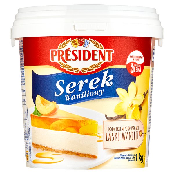 Président Serek waniliowy 1 kg