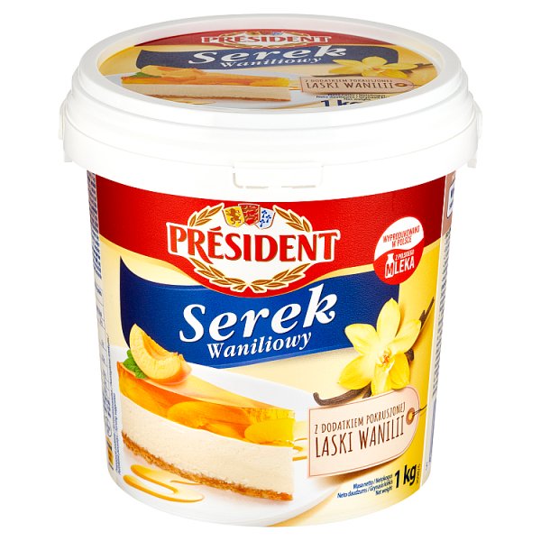 Président Serek waniliowy 1 kg