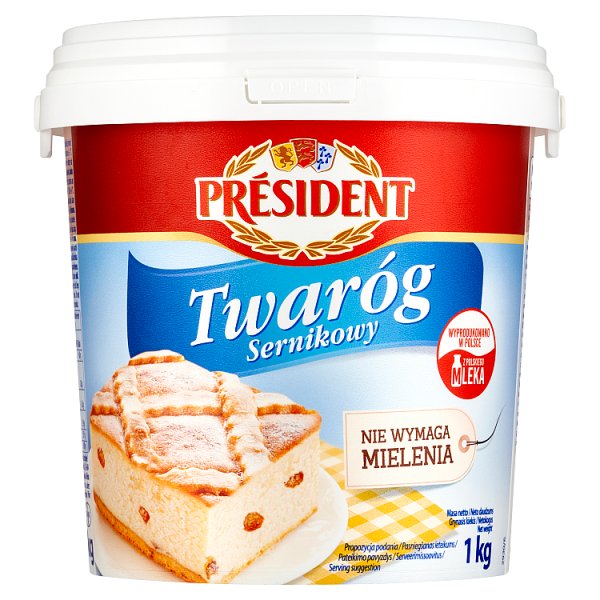 Président Twaróg sernikowy 1 kg