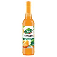 Łowicz Suplement diety w syropie o smaku pomarańczowym 400 ml