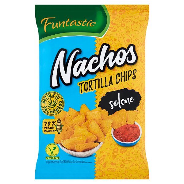 Funtastic Tortilla Chips Nachos solone 150 g