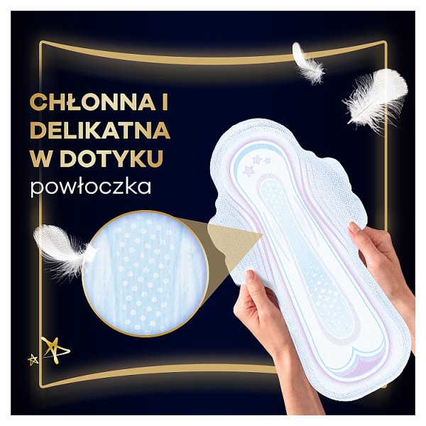 Always Podpaski Ultra Secure Night (rozmiar 4) Podpaski ze skrzydełkami, x 12]