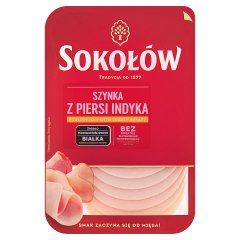 Sokołów Szynka z piersi indyka 120 g